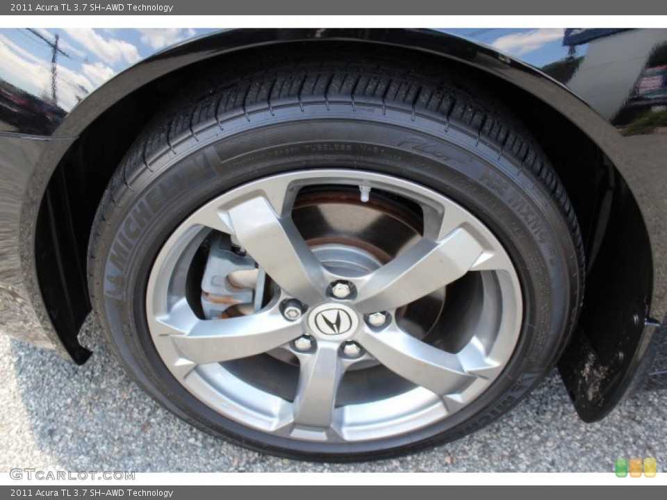 2011 Acura TL 3.7 SH-AWD Technology Wheel and Tire Photo #69480394