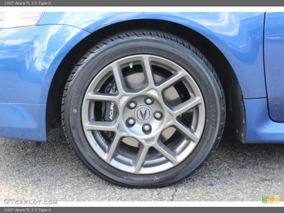 2007 Acura TL 3.5 Type-S Wheel and Tire Photo #69480994