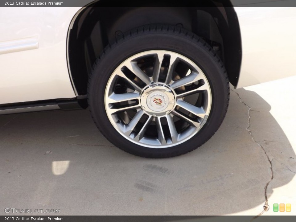 2013 Cadillac Escalade Premium Wheel and Tire Photo #69483034