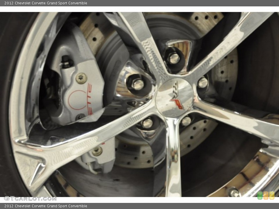 2012 Chevrolet Corvette Grand Sport Convertible Wheel and Tire Photo #69484060