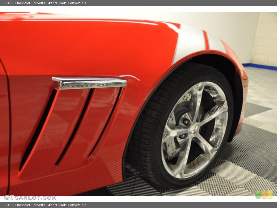 2012 Chevrolet Corvette Grand Sport Convertible Wheel and Tire Photo #69484138