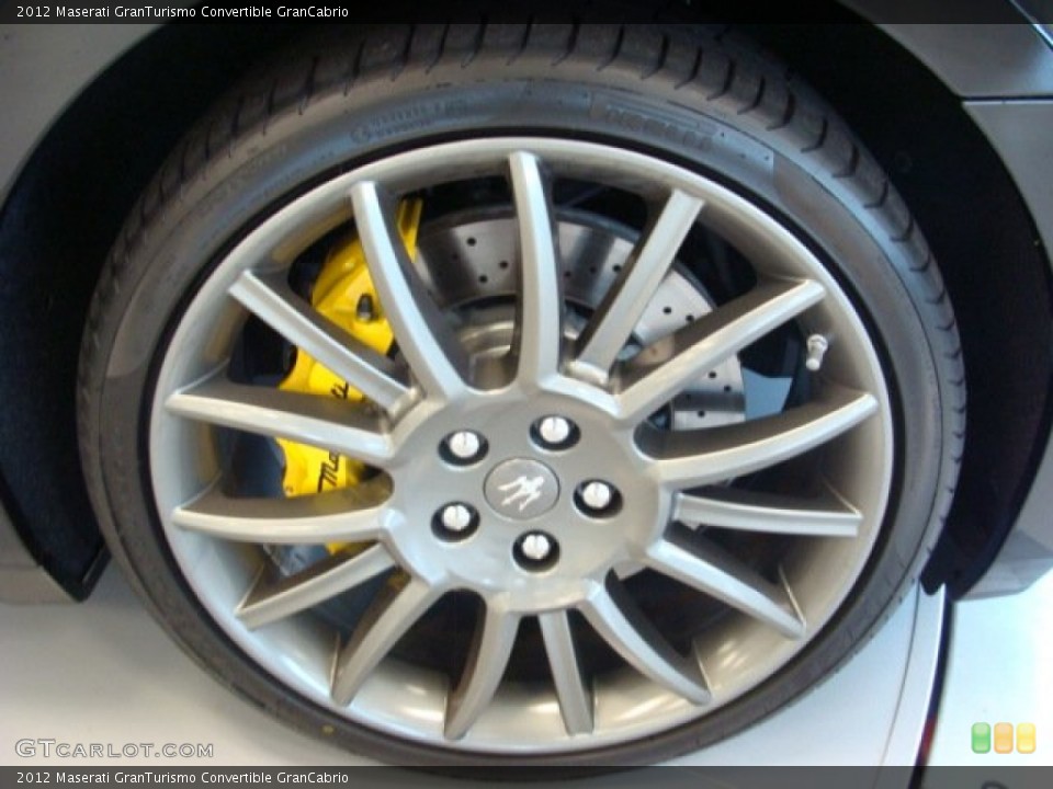 2012 Maserati GranTurismo Convertible GranCabrio Wheel and Tire Photo #69490441
