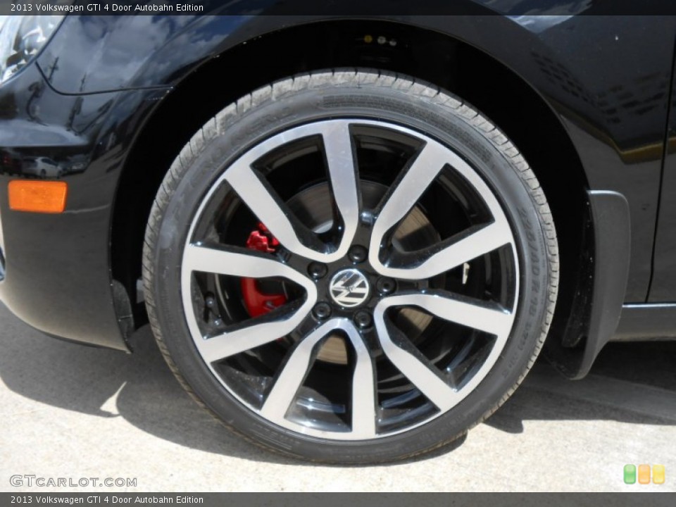 2013 Volkswagen GTI 4 Door Autobahn Edition Wheel and Tire Photo #69491557