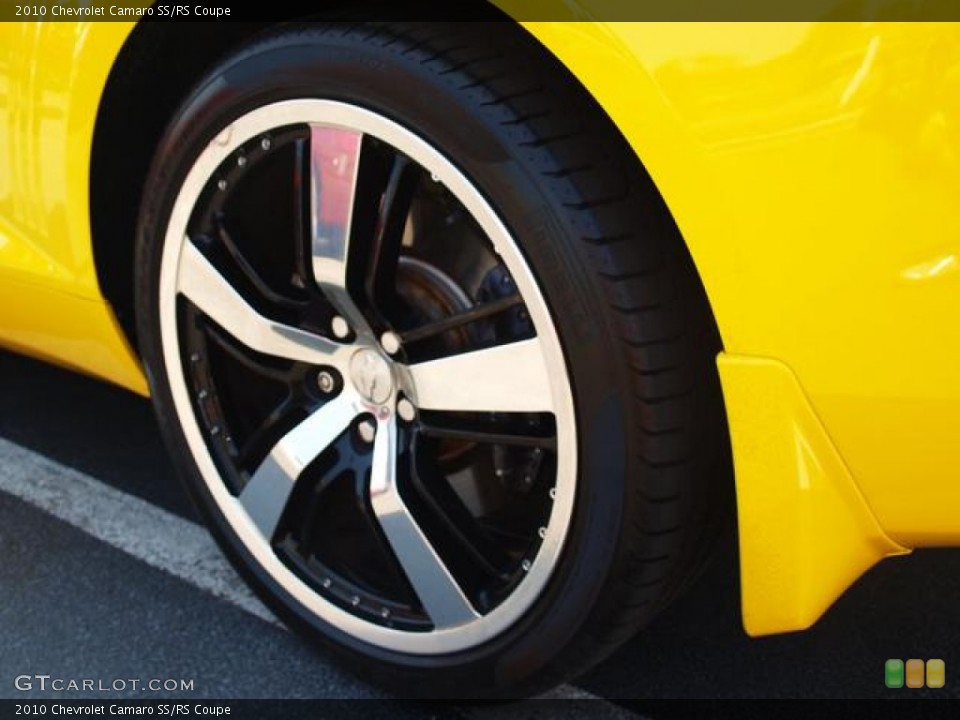 2010 Chevrolet Camaro Custom Wheel and Tire Photo #69492346