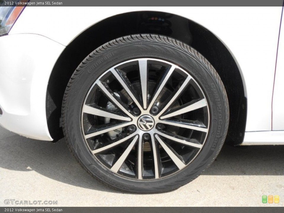 2012 Volkswagen Jetta SEL Sedan Wheel and Tire Photo #69494800