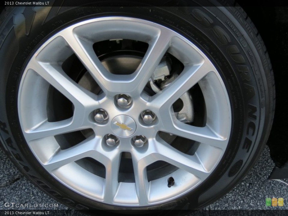 2013 Chevrolet Malibu LT Wheel and Tire Photo #69501835