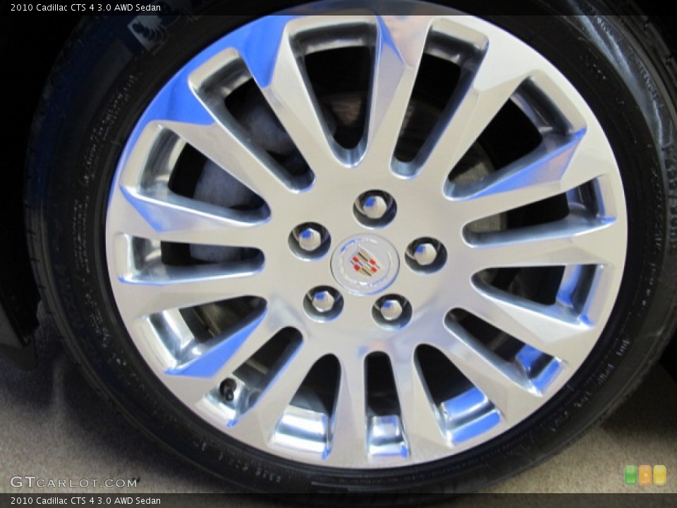 2010 Cadillac CTS 4 3.0 AWD Sedan Wheel and Tire Photo #69504103