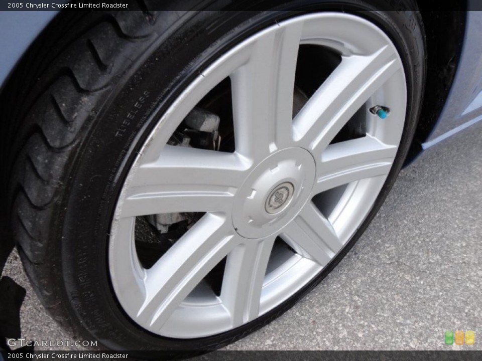 2005 Chrysler Crossfire Limited Roadster Wheel and Tire Photo #69507190