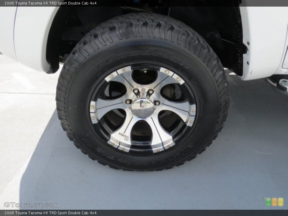 2006 Toyota Tacoma Custom Wheel and Tire Photo #69510808