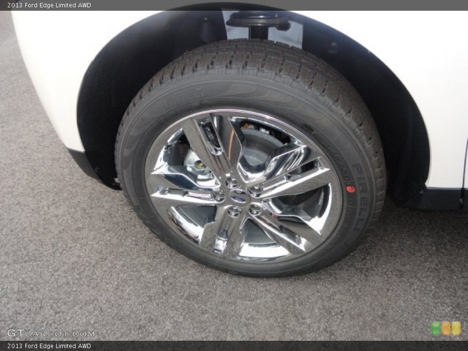 2013 Ford Edge Limited AWD Wheel and Tire Photo #69516169