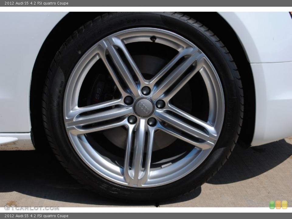 2012 Audi S5 4.2 FSI quattro Coupe Wheel and Tire Photo #69517399