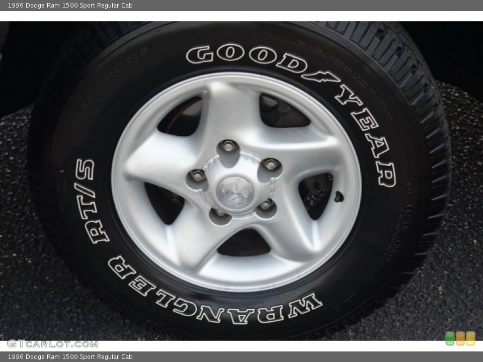 1996 Dodge Ram 1500 Sport Regular Cab Wheel and Tire Photo #69518239