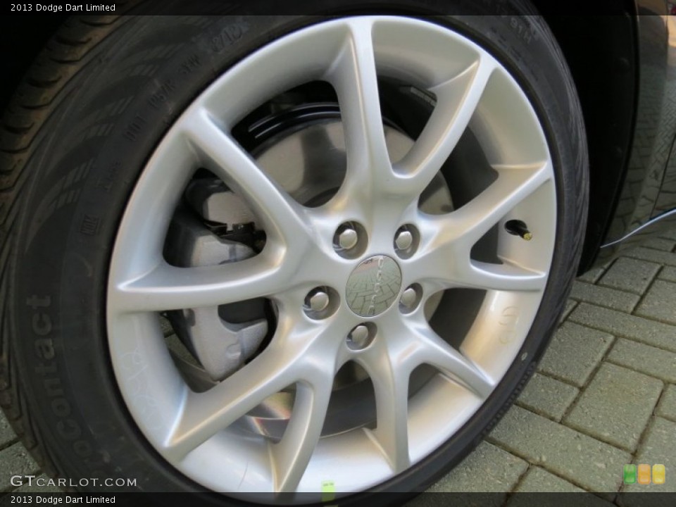 2013 Dodge Dart Limited Wheel and Tire Photo #69524427