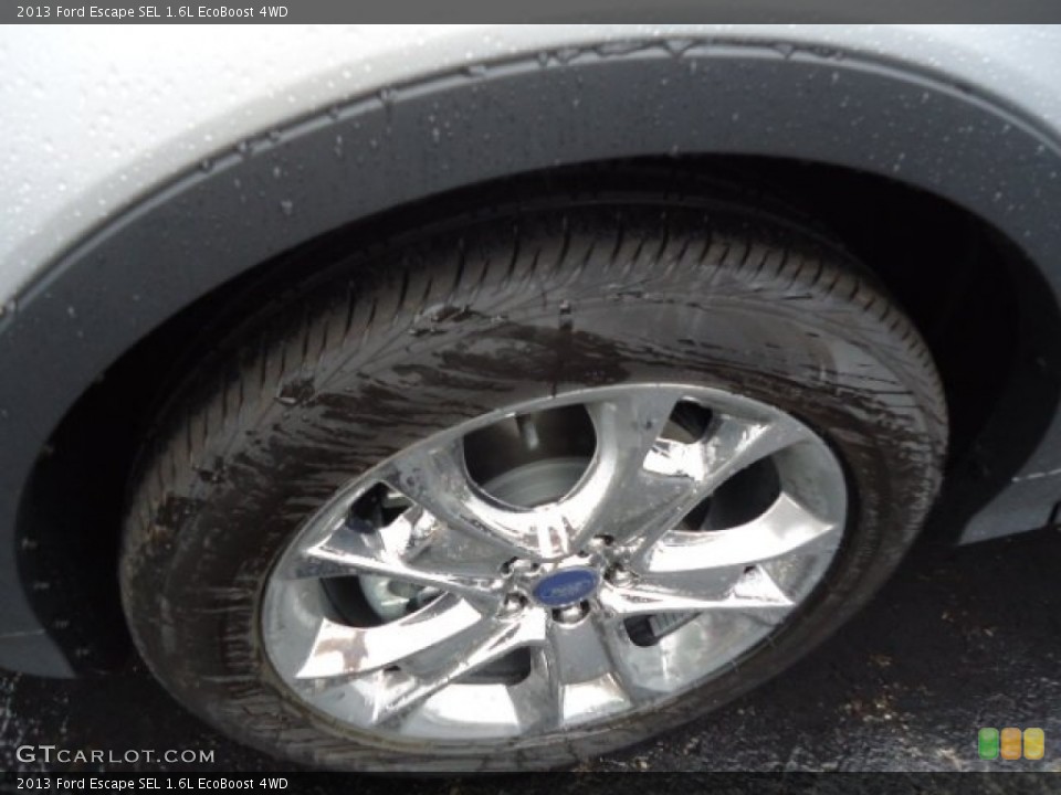 2013 Ford Escape SEL 1.6L EcoBoost 4WD Wheel and Tire Photo #69529923