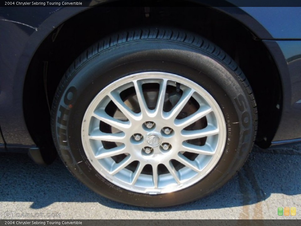 2004 Chrysler Sebring Touring Convertible Wheel and Tire Photo #69533235
