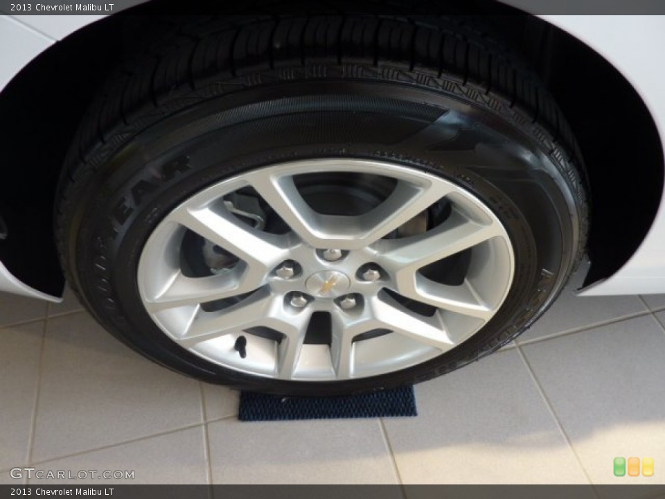 2013 Chevrolet Malibu LT Wheel and Tire Photo #69538794