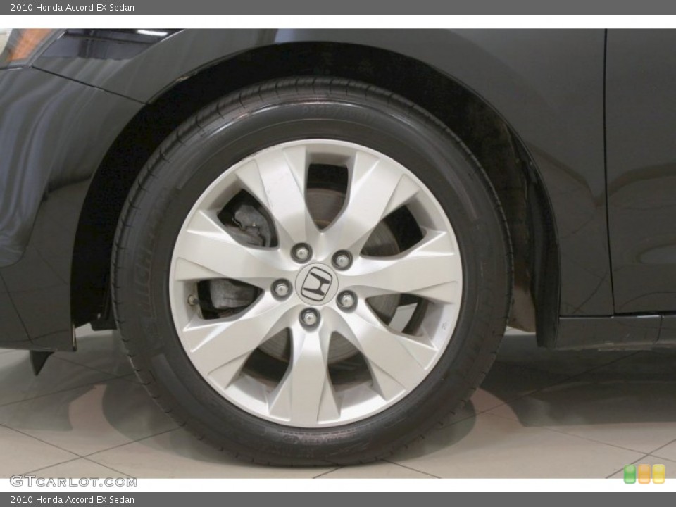 2010 Honda Accord EX Sedan Wheel and Tire Photo #69539019