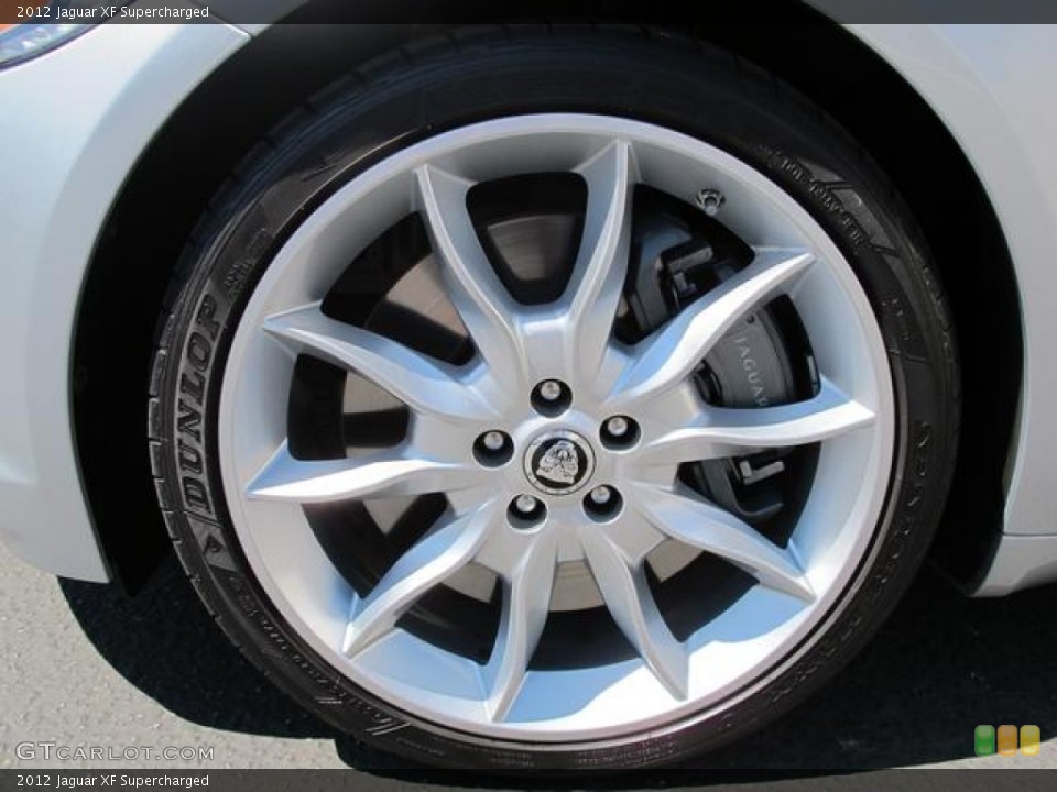 2012 Jaguar XF Supercharged Wheel and Tire Photo #69541944