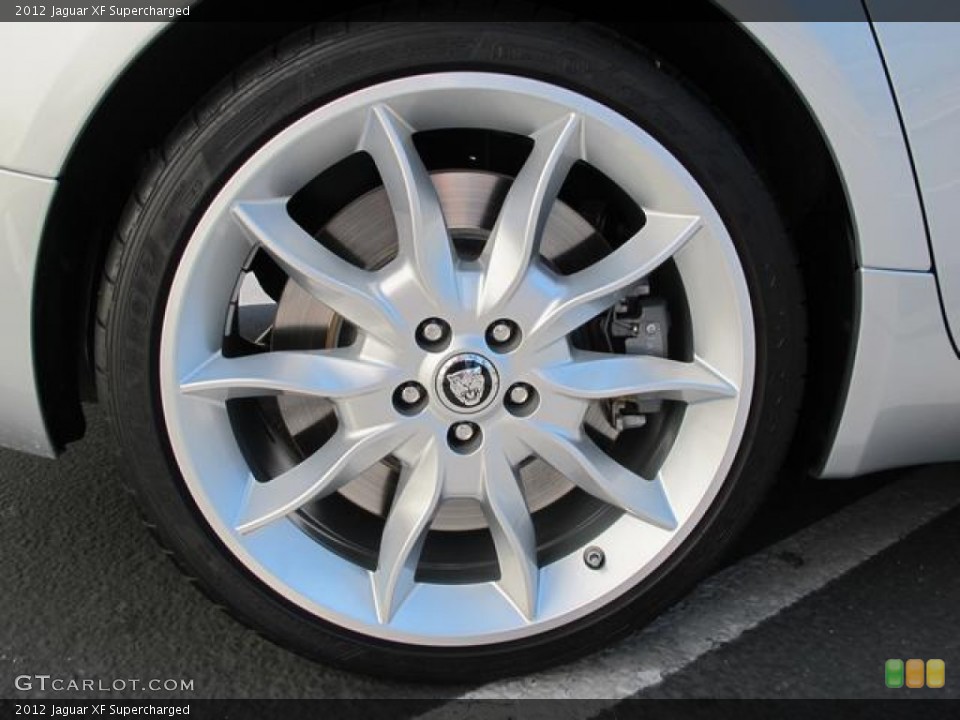 2012 Jaguar XF Supercharged Wheel and Tire Photo #69541956