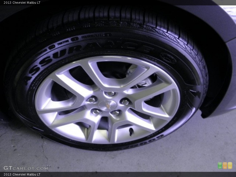 2013 Chevrolet Malibu LT Wheel and Tire Photo #69545727