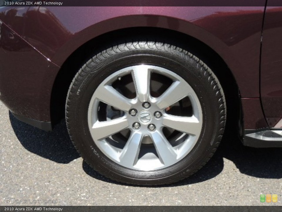 2010 Acura ZDX AWD Technology Wheel and Tire Photo #69548076