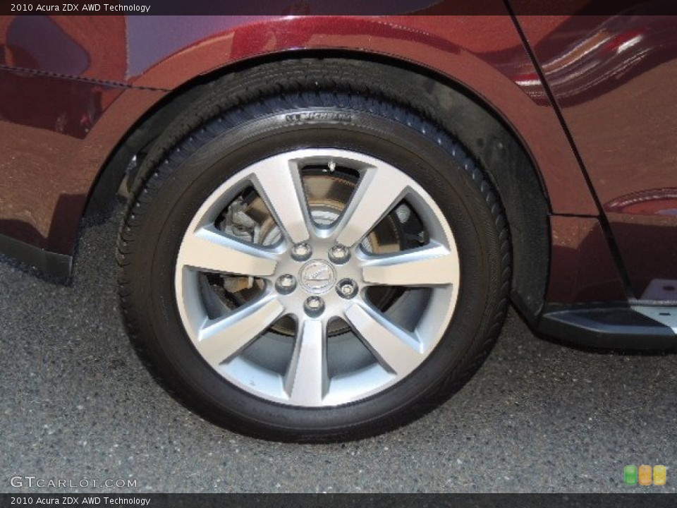 2010 Acura ZDX AWD Technology Wheel and Tire Photo #69548265