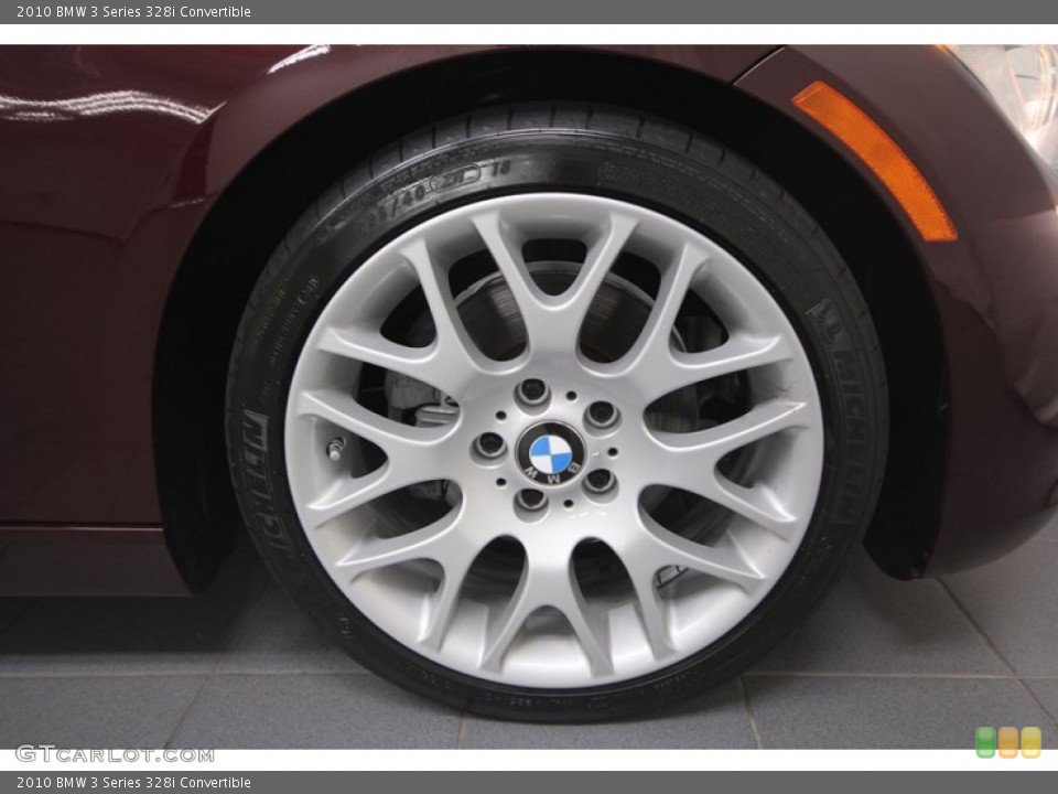 2010 BMW 3 Series 328i Convertible Wheel and Tire Photo #69550230