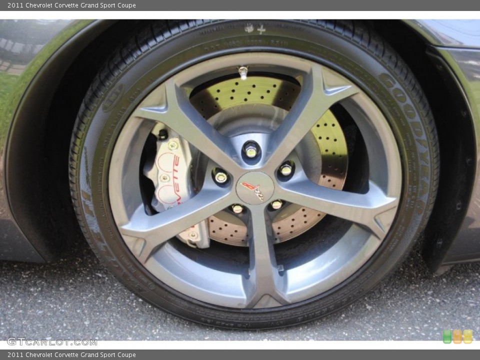 2011 Chevrolet Corvette Grand Sport Coupe Wheel and Tire Photo #69550485