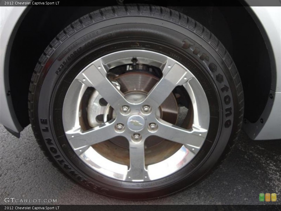 2012 Chevrolet Captiva Sport LT Wheel and Tire Photo #69550716