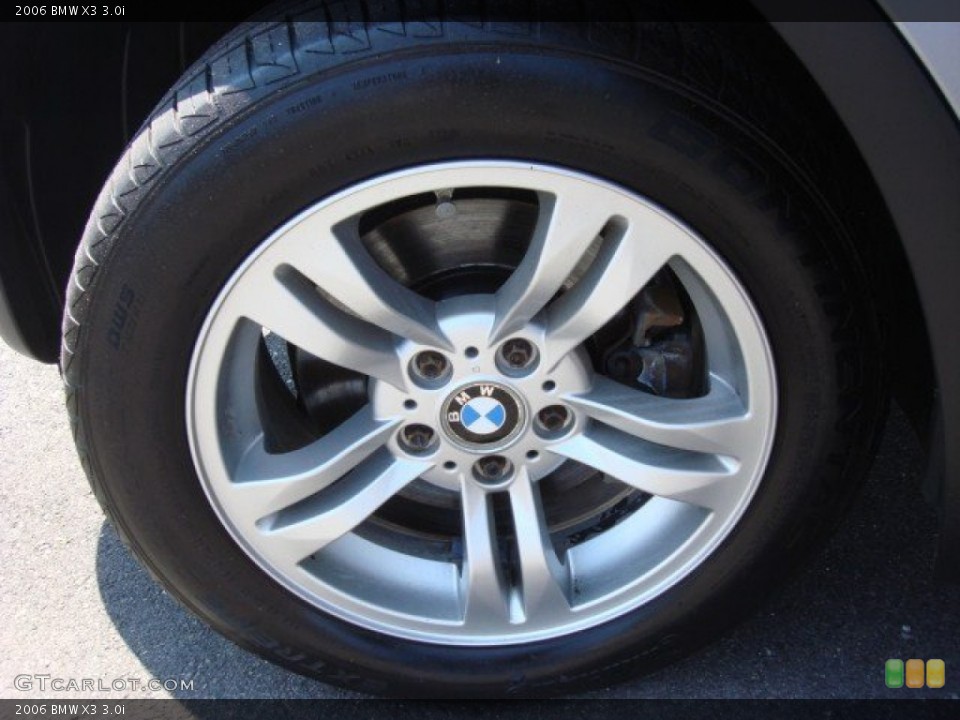 2006 BMW X3 3.0i Wheel and Tire Photo #69555194