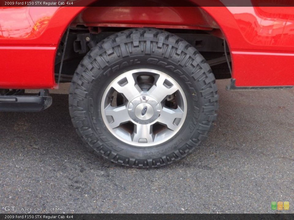 2009 Ford F150 STX Regular Cab 4x4 Wheel and Tire Photo #69562635