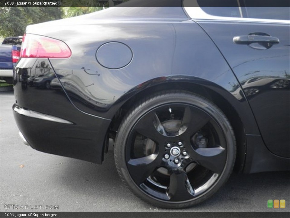 2009 Jaguar XF Supercharged Wheel and Tire Photo #69567909