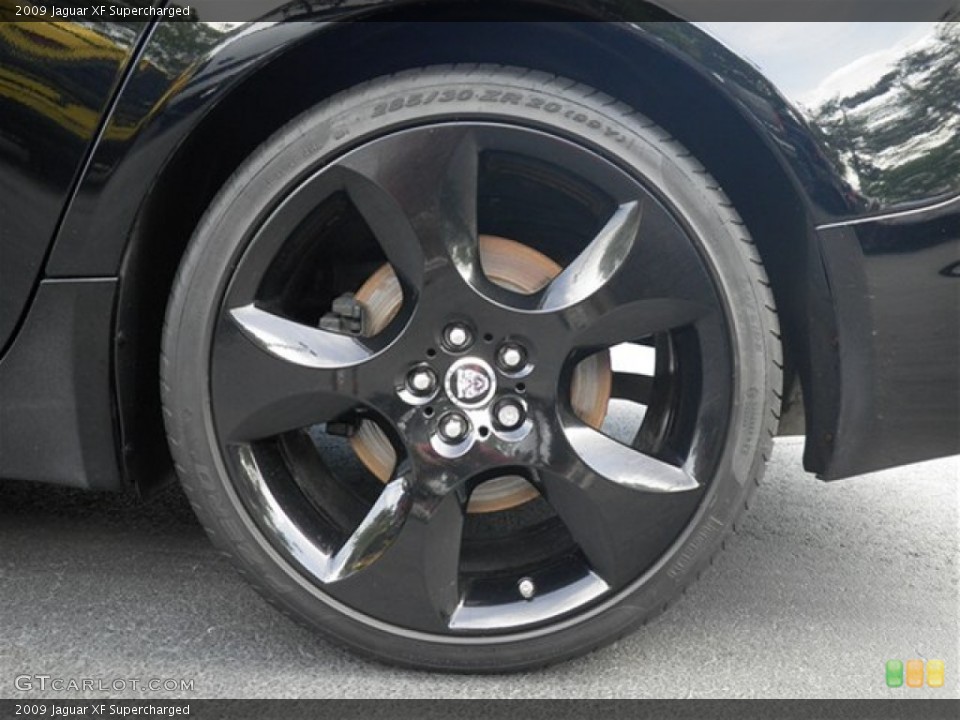 2009 Jaguar XF Supercharged Wheel and Tire Photo #69568185