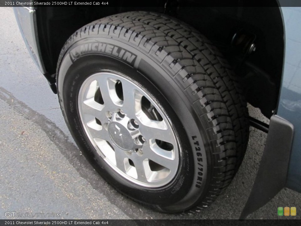 2011 Chevrolet Silverado 2500HD LT Extended Cab 4x4 Wheel and Tire Photo #69576054