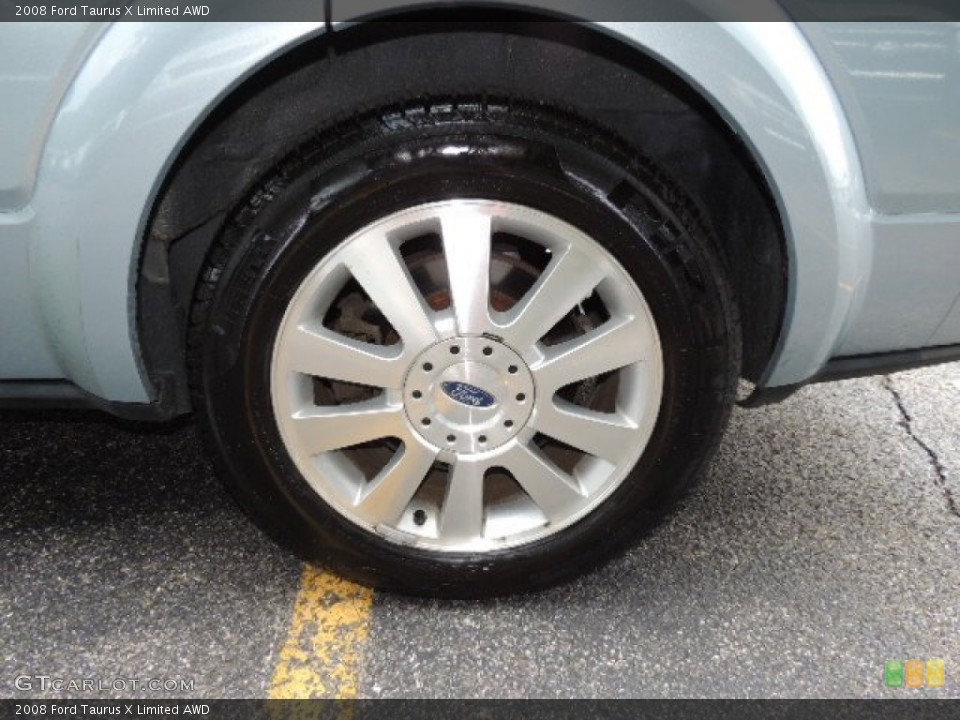 2008 Ford Taurus X Limited AWD Wheel and Tire Photo #69577563