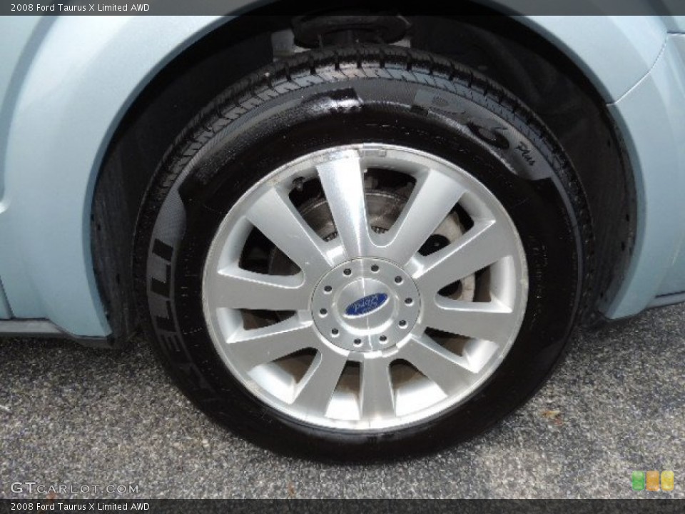 2008 Ford Taurus X Limited AWD Wheel and Tire Photo #69577581