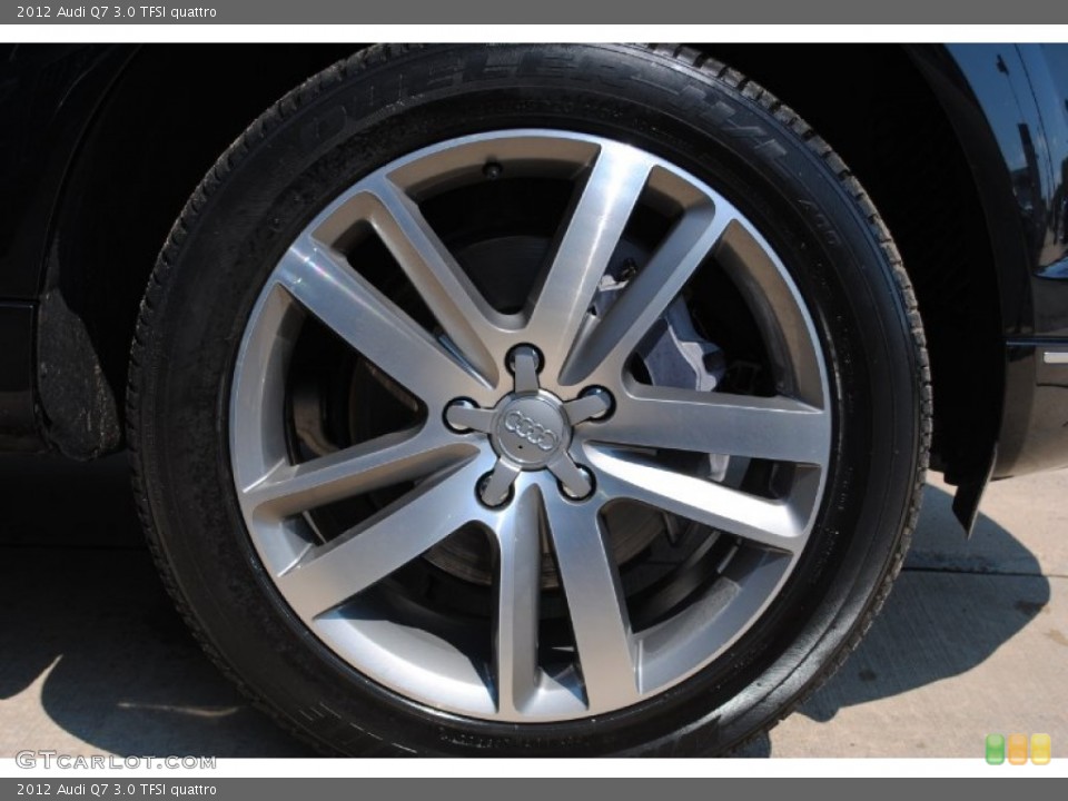 2012 Audi Q7 3.0 TFSI quattro Wheel and Tire Photo #69584430