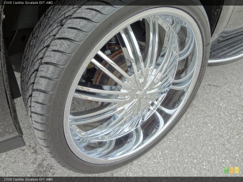 2008 Cadillac Escalade Custom Wheel and Tire Photo #69589764