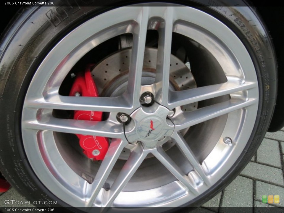 2006 Chevrolet Corvette Z06 Wheel and Tire Photo #69590151
