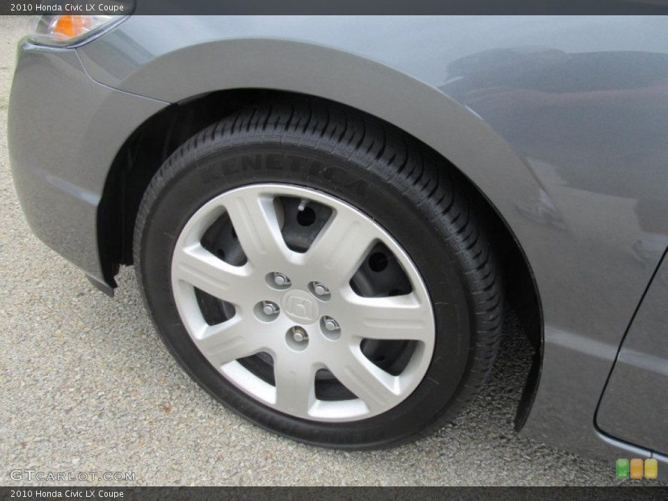 2010 Honda Civic LX Coupe Wheel and Tire Photo #69590559