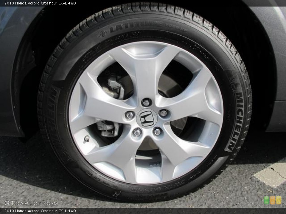 2010 Honda Accord Crosstour EX-L 4WD Wheel and Tire Photo #69594412