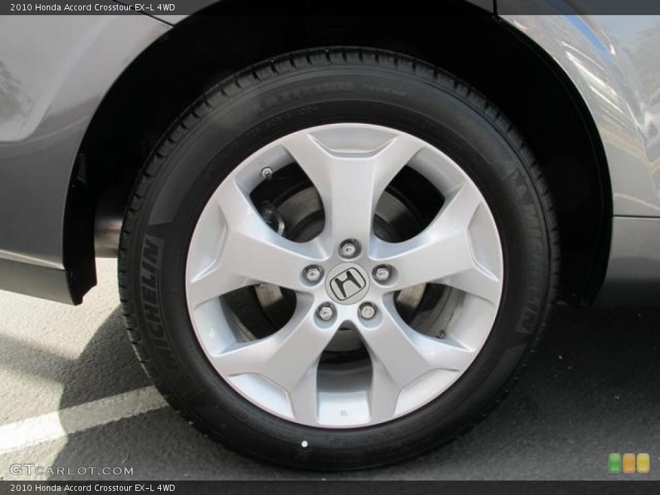 2010 Honda Accord Crosstour EX-L 4WD Wheel and Tire Photo #69594430