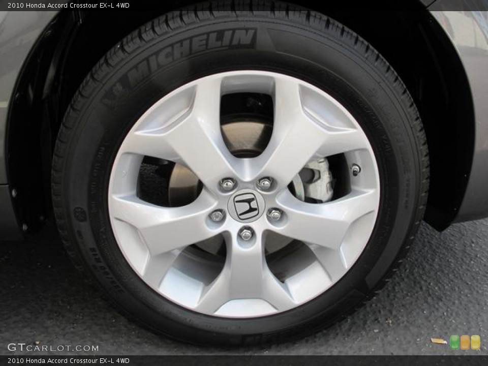 2010 Honda Accord Crosstour EX-L 4WD Wheel and Tire Photo #69594439