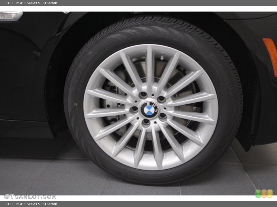 2013 BMW 5 Series 535i Sedan Wheel and Tire Photo #69597367