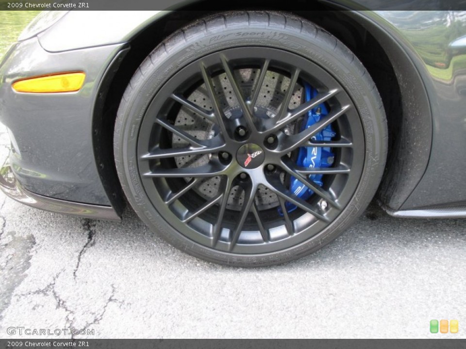 2009 Chevrolet Corvette ZR1 Wheel and Tire Photo #69599377