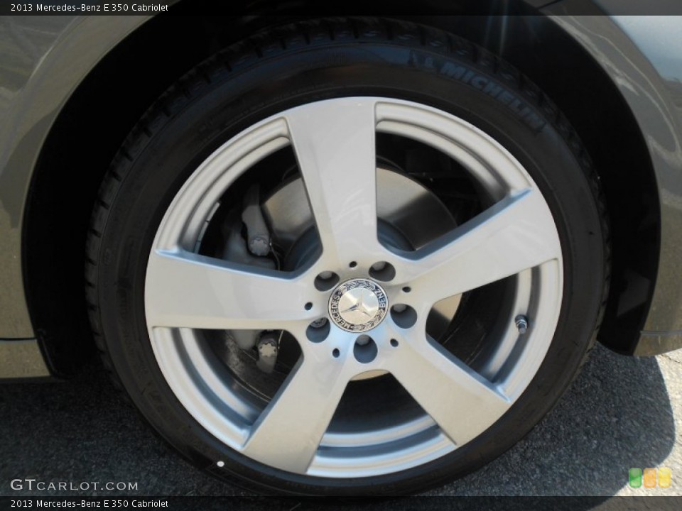 2013 Mercedes-Benz E 350 Cabriolet Wheel and Tire Photo #69607072