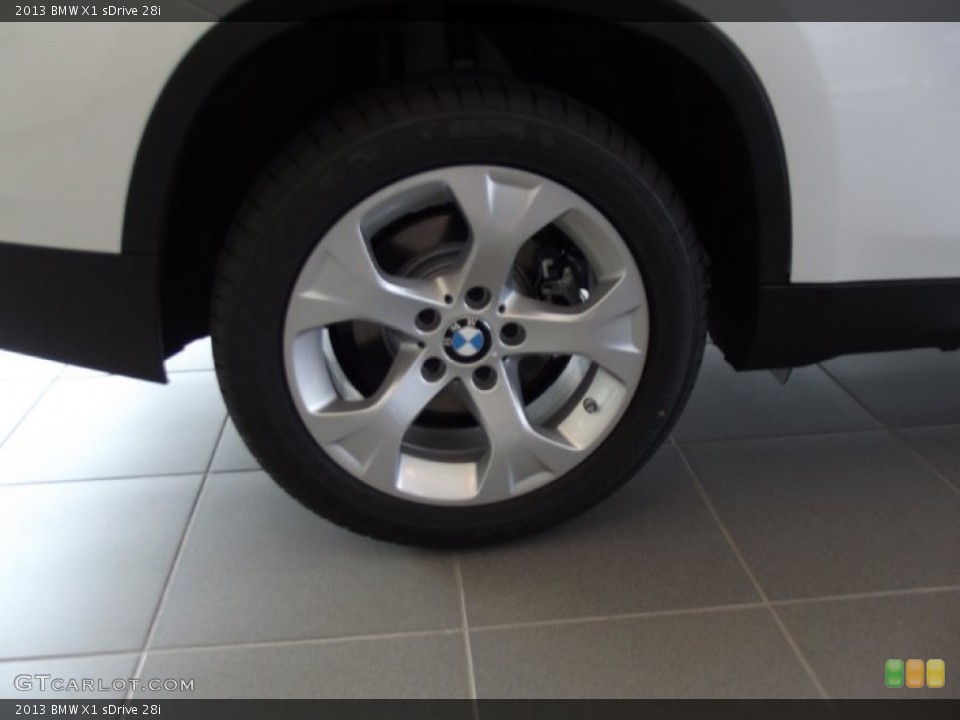 2013 BMW X1 sDrive 28i Wheel and Tire Photo #69607309