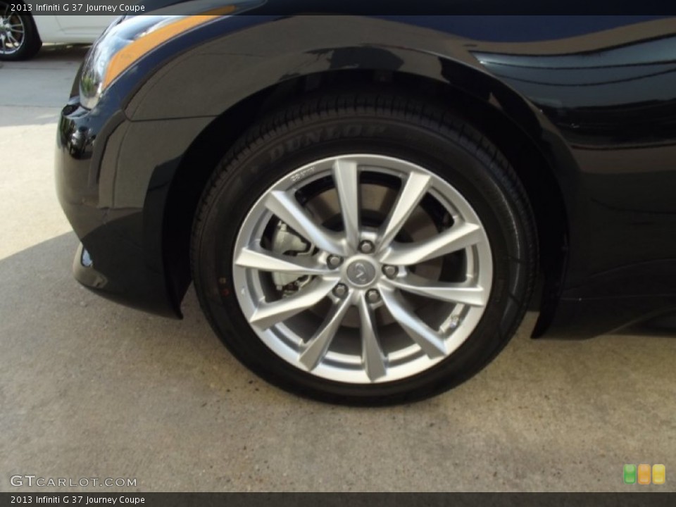 2013 Infiniti G 37 Journey Coupe Wheel and Tire Photo #69607435
