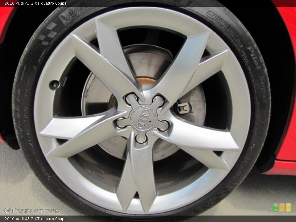2010 Audi A5 2.0T quattro Coupe Wheel and Tire Photo #69612238