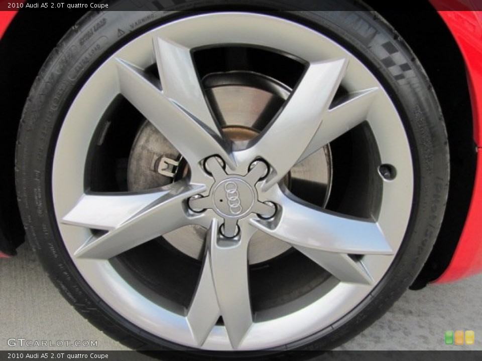 2010 Audi A5 2.0T quattro Coupe Wheel and Tire Photo #69612248